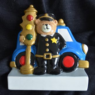 Police Bear Ornament