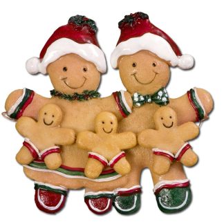 Gingerbread Family Ornament