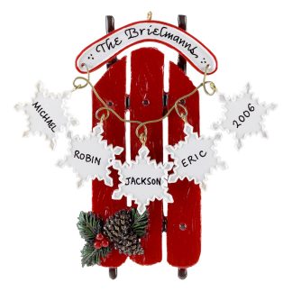 Sled Ornament