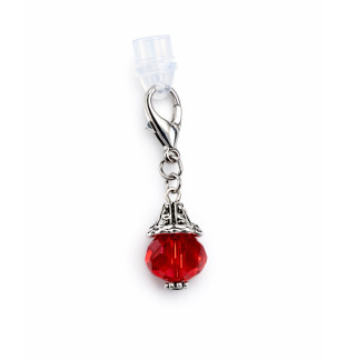 Ball Phone Charm Green Plug-In Accessory Chronic Rare Invisible Illness Awareness & Support