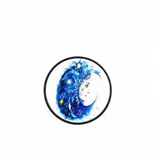 Starry Girl Blue Support Phone Grip Holder Warrior Surviver Chronic Rare Invisible Illness