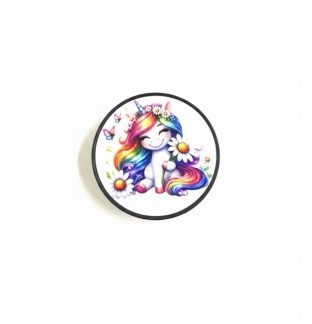 Rainbow Daisy Support Phone Grip Holder Warrior Surviver Chronic Rare Invisible Illness