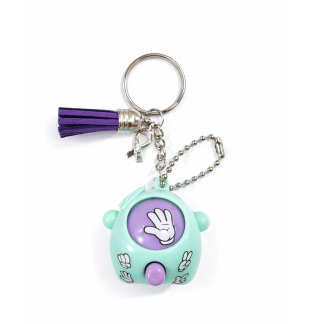Teal Purple Rock Paper Scissors Fidget Toy Raise Awareness Support Rare Chronic & Invisible Illness