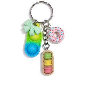 Rainbow Silicone Mini Pop Fidget Sensory Toy Raise Awareness Support Rare Chronic & Invisible Illness