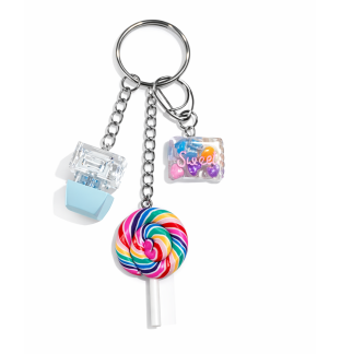 Blue Audible Keyboard Fidget Rainbow Candy Charms Sensory Toy Raise Awareness Support Rare Chronic & Invisible Illness