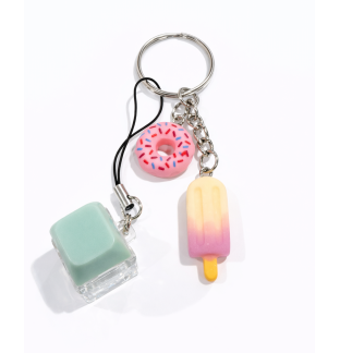 Green Audible Keyboard Clicker Pink Donut & Popsicle Fidget Sensory Toy Raise Awareness Support Rare Chronic & Invisible Illness