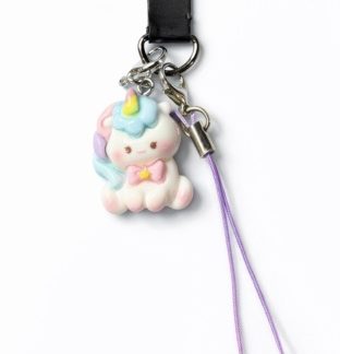 White Unicorn Handmade Phone Lanyard & Charm Accessory Chronic Rare Invisible Illness Awareness & Support