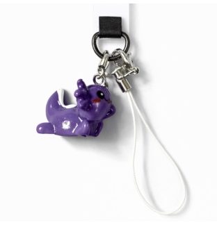 Purple Axolotl Charm Handmade Phone Lanyard & Charm Accessory Chronic Rare Invisible Illness Awareness & Support