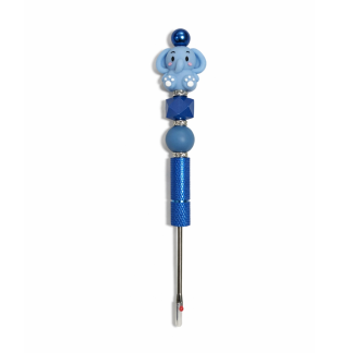 Handmade Blue Elephant Seam Ripper For Crafter Support Chronic, Rare& Invisible Illness Awareness