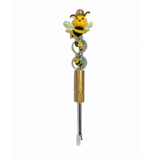 Handmade Yellow Black Cute Bee Seam Ripper For Crafter Support Chronic, Rare& Invisible Illness Awareness