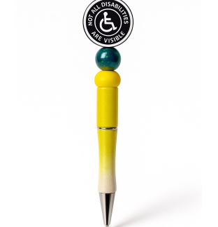 Handmade Not All Disabilities Are Visible Cute, Fun & Full of Heart Support & Awareness