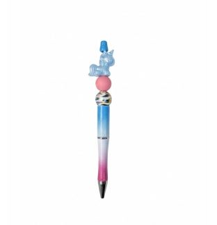 Handmade Pink Light Blue Unicorn Cute, Fun & Full of Heart Support & Awareness