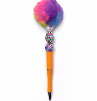 Handmade Rainbow Pom-Pom Cute, Fun & Full of Heart Support & Awareness