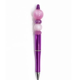 Handmade Pink Purple Pen Cute, Fun & Full of Heart Support & Awareness