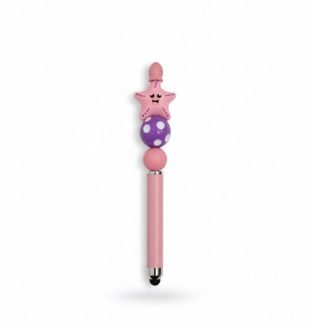 Handmade pink Purple Starfish Stylus Cute, Fun & Full of Heart Support & Awareness Rare Chronic Illness