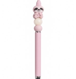 Handmade Pink Sloth Stylus Cute, Fun & Full of Heart Support & Awareness Rare Chronic Illness