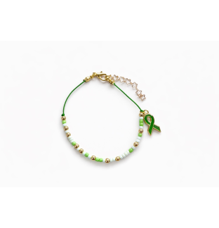 “I Am a Unicorn” Green Morse Code Bracelet – Rare Disease, Chronic & Invisible Illness Awareness Jewelry