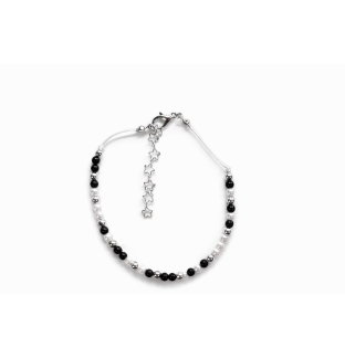 “I Am a Unicorn” Black & White Morse Code Bracelet – Rare Disease, Chronic & Invisible Illness Awareness Jewelry