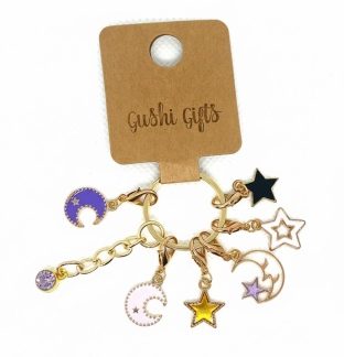 Handmade Celestial Stitch Markers Supporting & Spreading Awareness Chronic Rare & Invisible Disease