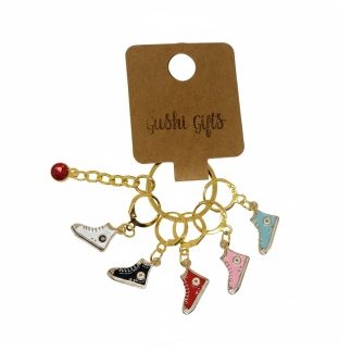 Handmade Kicks Stitch Markers Supporting & Spreading Awareness Chronic Rare & Invisible Disease Awareness