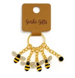 Handmade Bumblebee Stitch Markers Supporting & Spreading Awareness Chronic Rare & Invisible Disease Awareness