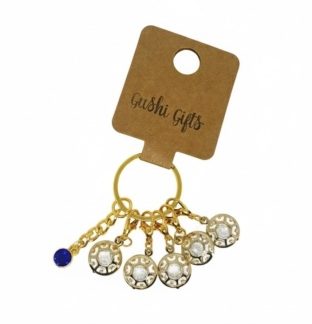 Handmade Golden Sunshine Stitch Markers Supporting & Spreading Awareness Chronic Rare & Invisible Disease Awareness