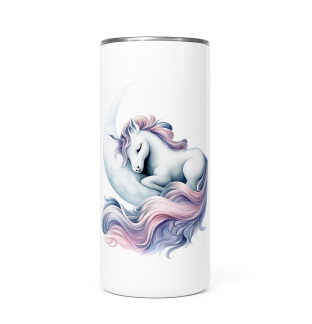 Sleepy Unicorn Stainless Steel Tumbler – Inspirational Drinkware 20oz Insulated Cup Narcolepsy