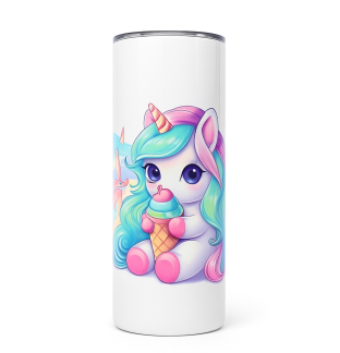 Birthday Unicorn Stainless Steel Tumbler – Inspirational Drinkware 20oz Insulated Cup Supporter Survivor