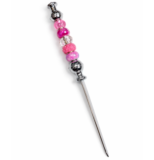 Handmade Pink Beaded Letter Opener Support & Awareness Chronic Rare & Invisible Diseases